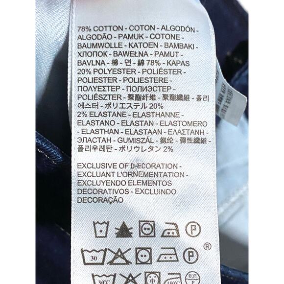 Levis 512 Perfectly Shaping Bootcut Blue Jeans Women 18W Stretch Western Classic - Picture 9 of 10